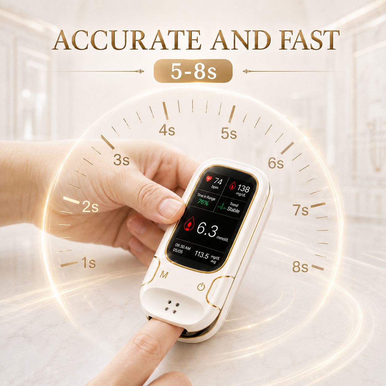 š„Final 3 Hours: 70% OFFšDevelops Newly Launched Non-Invasive Smart Blood Sugar Tracking Deviceā
TGA Approved