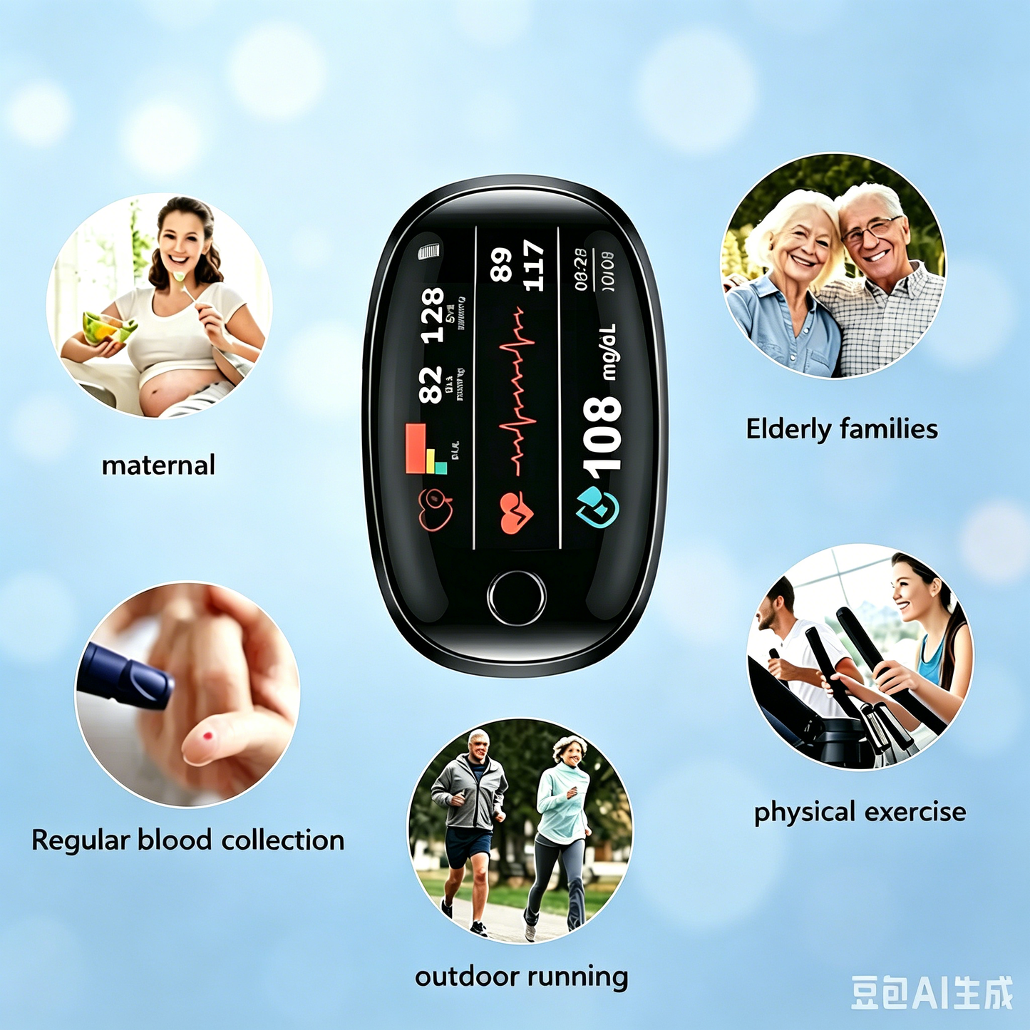 🔥Final 1 Hours : Only Limited Stock Left🏆KLENIMORE™ Non-Invasive Blood Glucose Meter 99.9% Accuracy (Mayo Clinic Recommended)