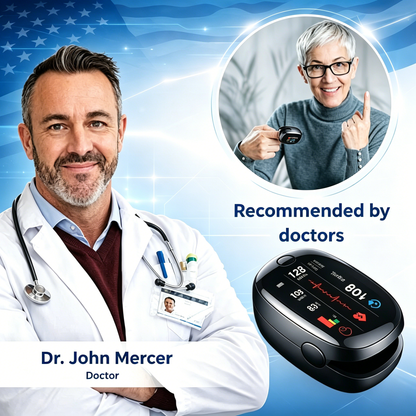 🔥Final 1 Hours : Only Limited Stock Left🏆KLENIMORE™ Non-Invasive Blood Glucose Meter 99.9% Accuracy （Mayo Clinic Recommended）