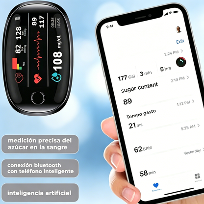 🔥Final 1 Hours : Only Limited Stock Left🏆KLENIMORE™ Non-Invasive Blood Glucose Meter 99.9% Accuracy （Mayo Clinic Recommended）