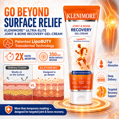 ⚕️KLENIMORE® Professional Joint & Bone Recovery Cream👨‍⚕️ Harnessing Nano-Peptide Tech to Heal Bones and Relieve Pain.