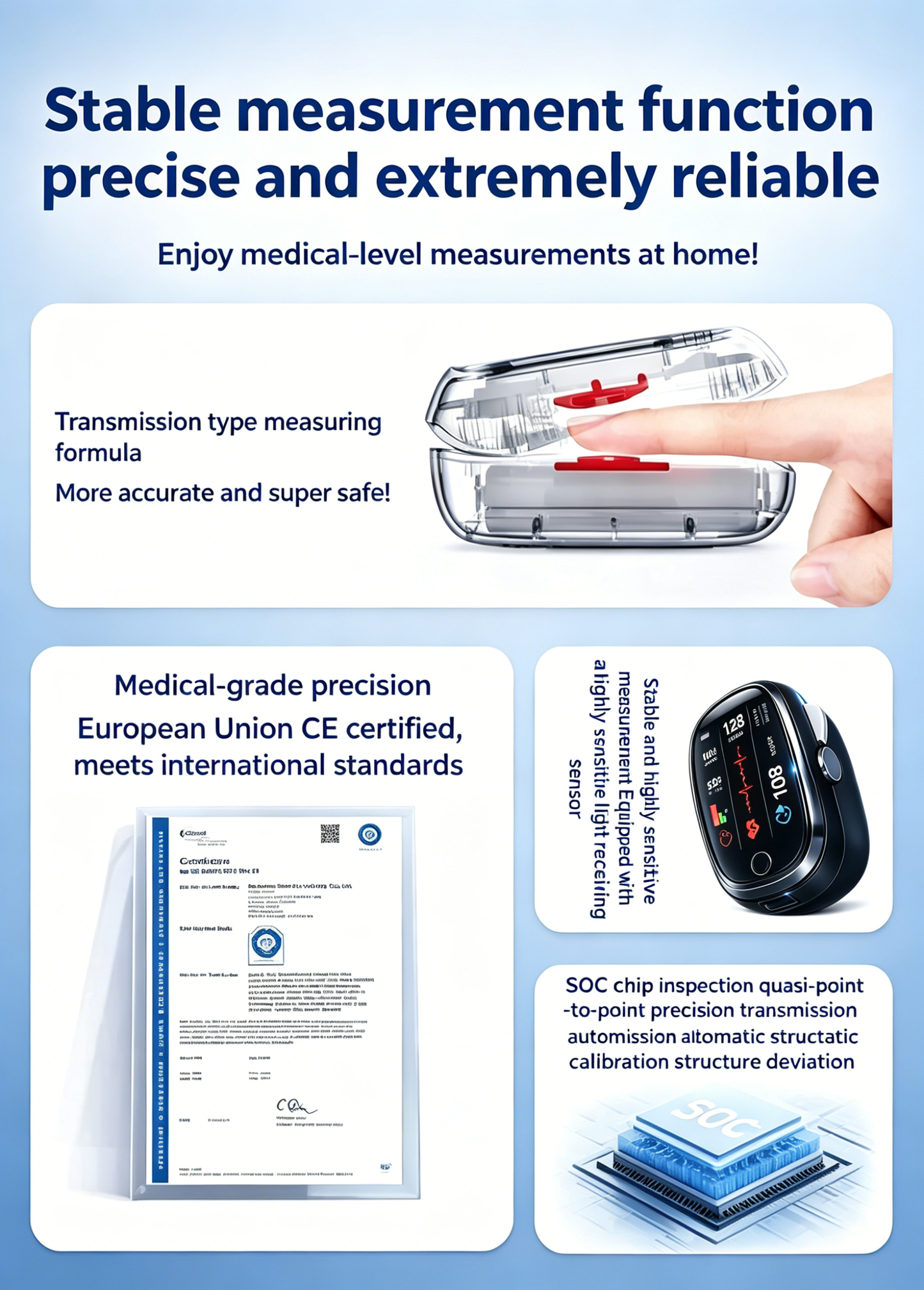 🔥Final 1 Hours : Only Limited Stock Left🏆KLENIMORE™ Non-Invasive Blood Glucose Meter 99.9% Accuracy （Mayo Clinic Recommended）